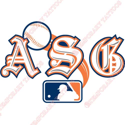 MLB All Star Game Customize Temporary Tattoos Stickers NO.1282